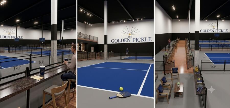 Member lounge and social environment at The Golden Pickle